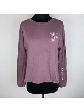 Dirtee Laundry M Be Yourself What You Think Become Graphic Long Sleeve T-Shirt